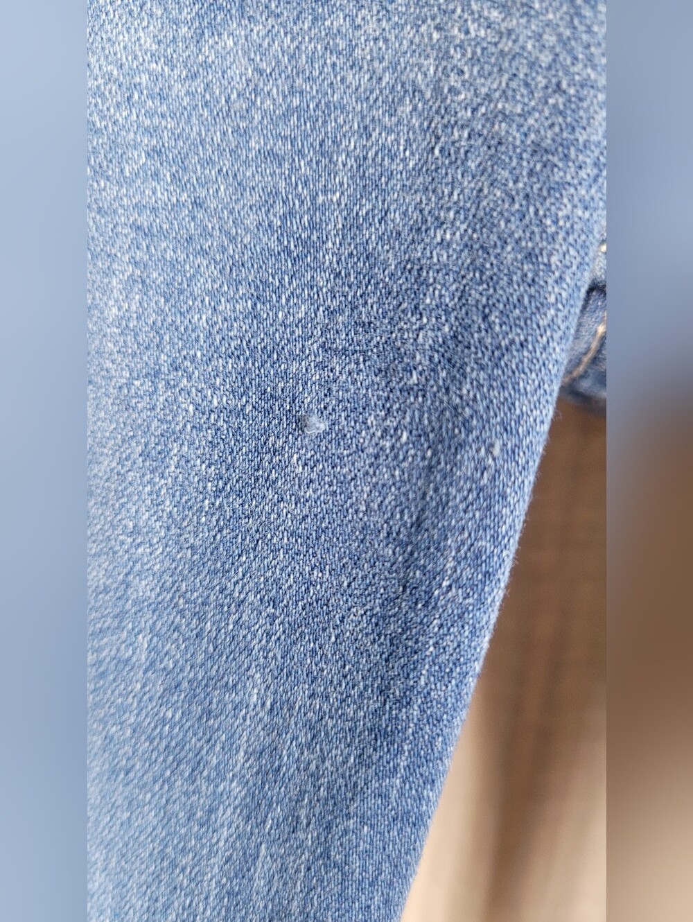 Hollister Low Rise Jean Leggings Classic Blue Distressed Skinny Jeans - 7R 28 - Picture 8 of 16